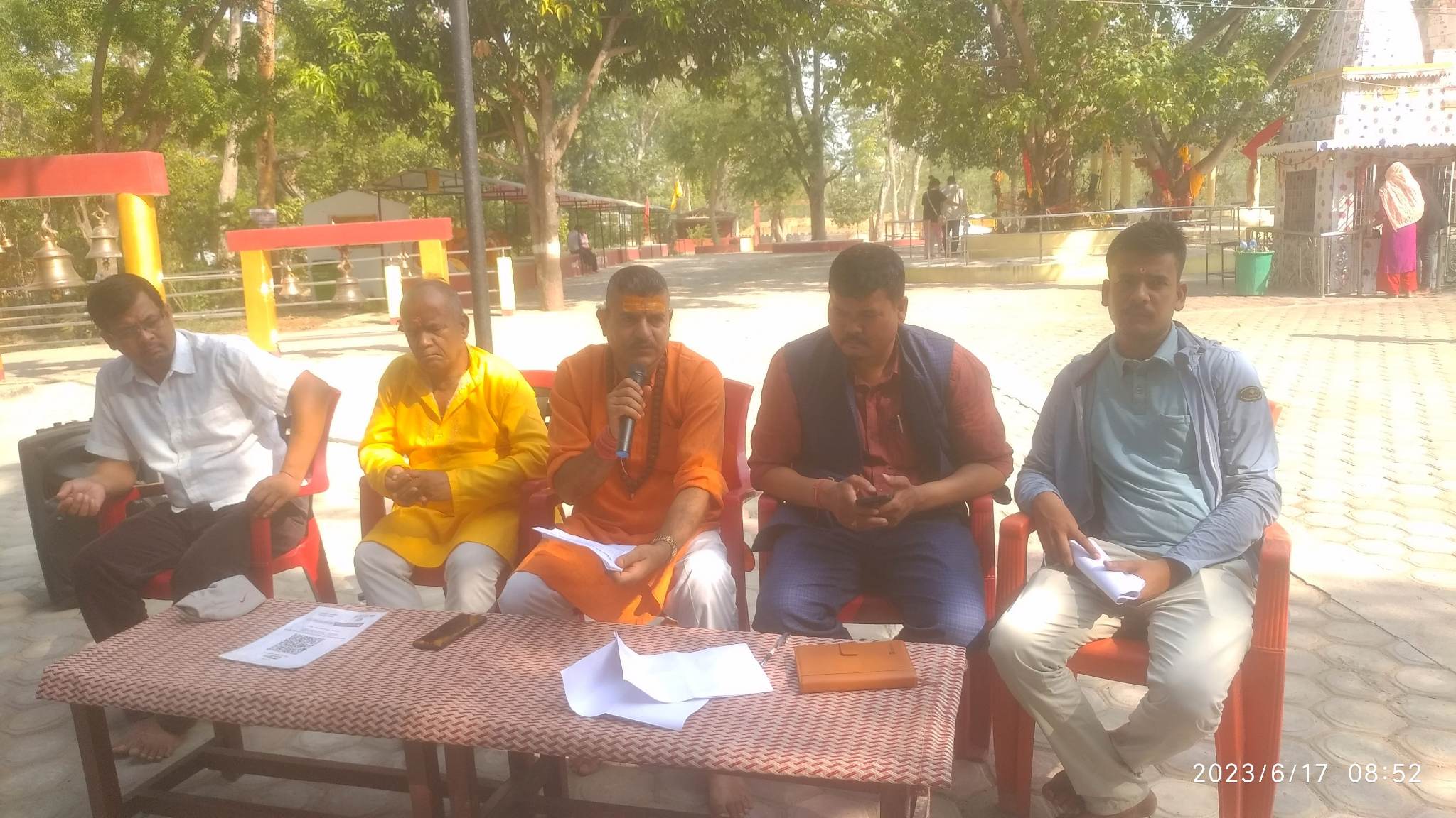 बेहडाबाबा मन्दिरके आयव्यय सार्वजनिक