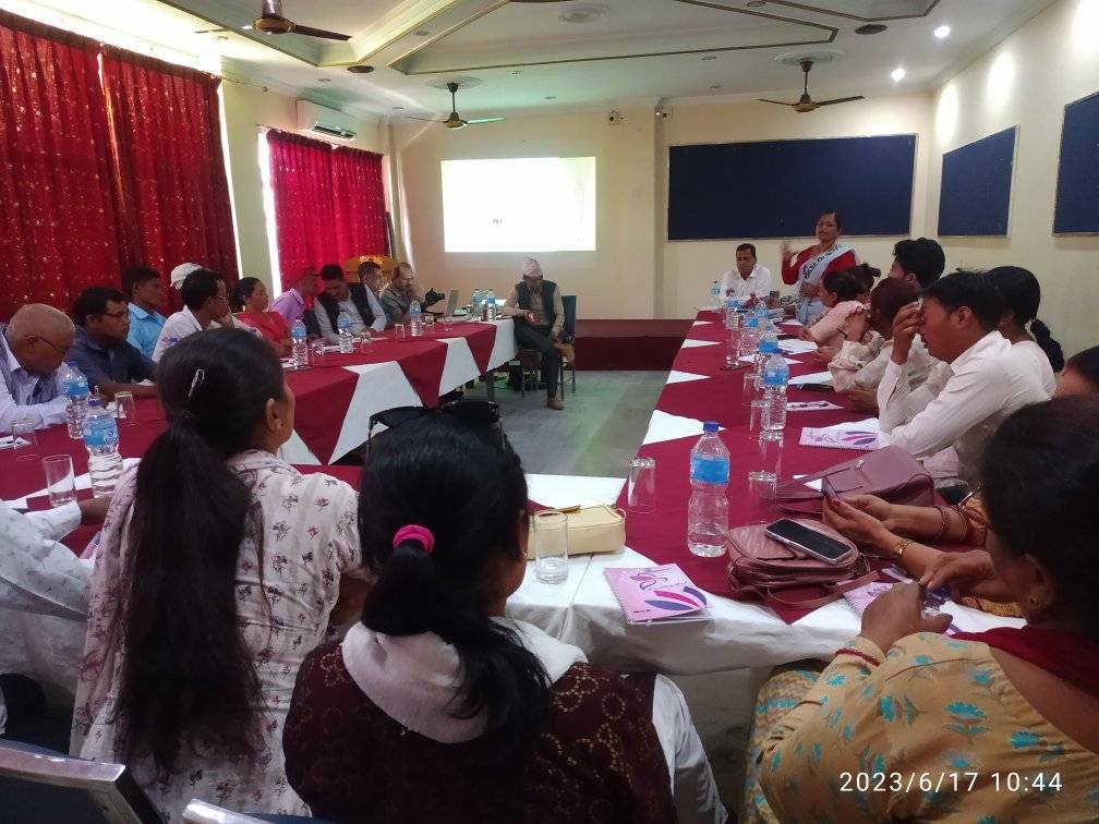 सामुदायिक वनमे सुशासनके लाग कार्यशाला