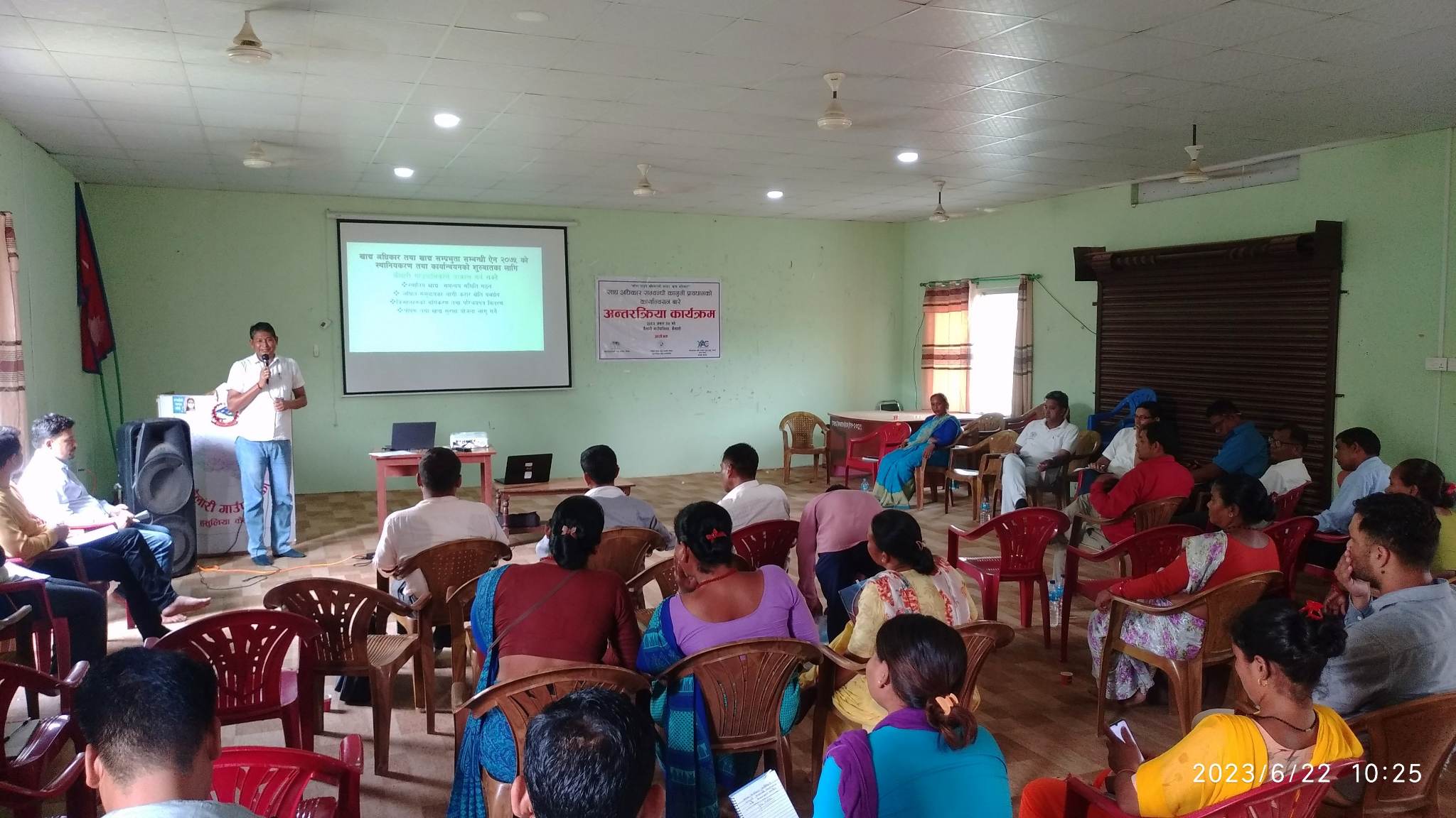 किसान उत्पादित बस्तुके मोल नैपैठैः गाउँपालिका अध्यक्ष