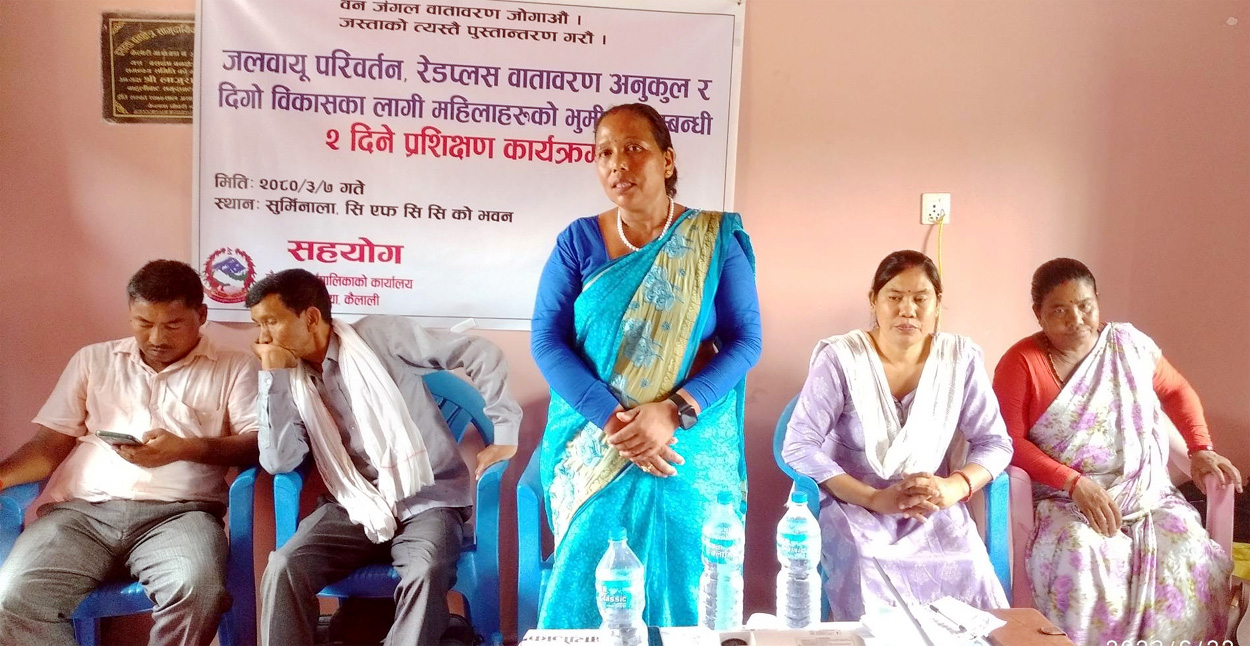 ‘वनुवा संरक्षणमे महिलाके भूमिका ढेर बा’