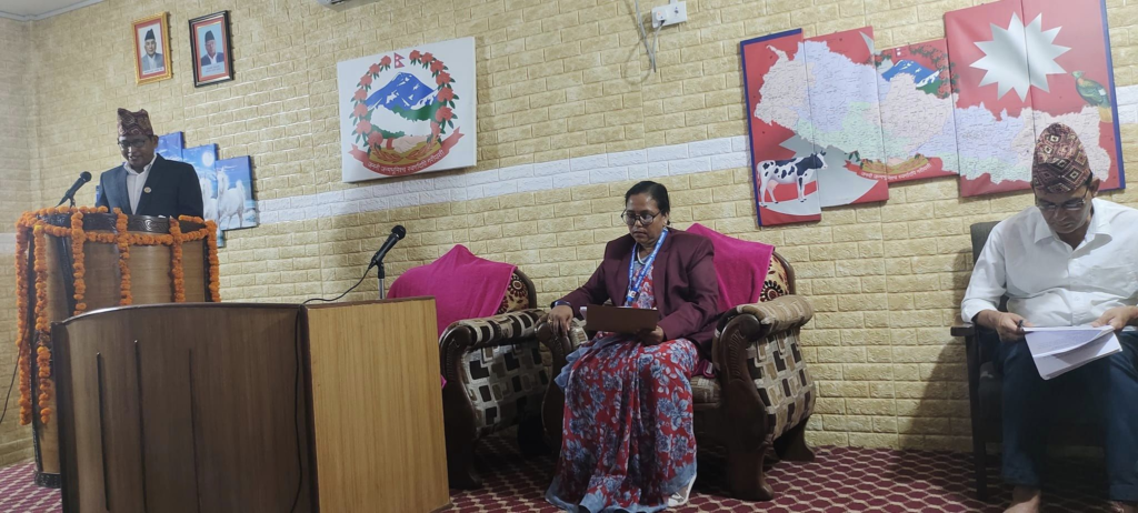 कैलारी गाउँपालिकाको आ.व. २०७९÷०८० गाउँसभा अधिवेशन (बर्षे÷बजेट अधिवेशन सुरु