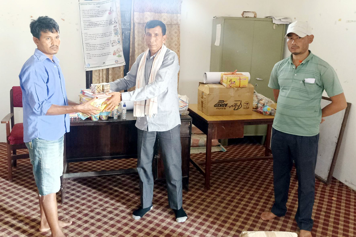 प्रारम्भिक बालविकास शैक्षिक सामग्री हस्तान्तरण