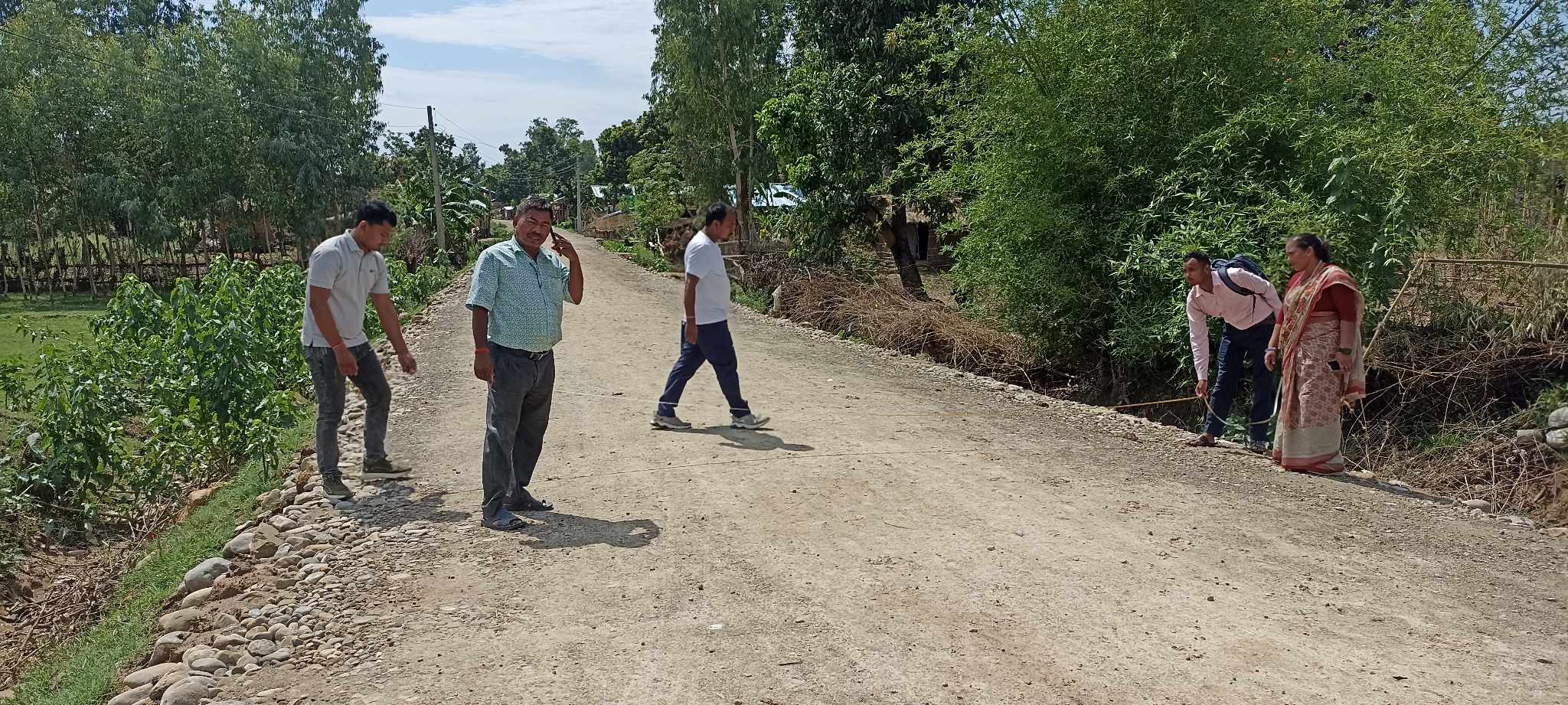चालु आर्थिक बर्षमे संचालित योेजनाके अनुगमन