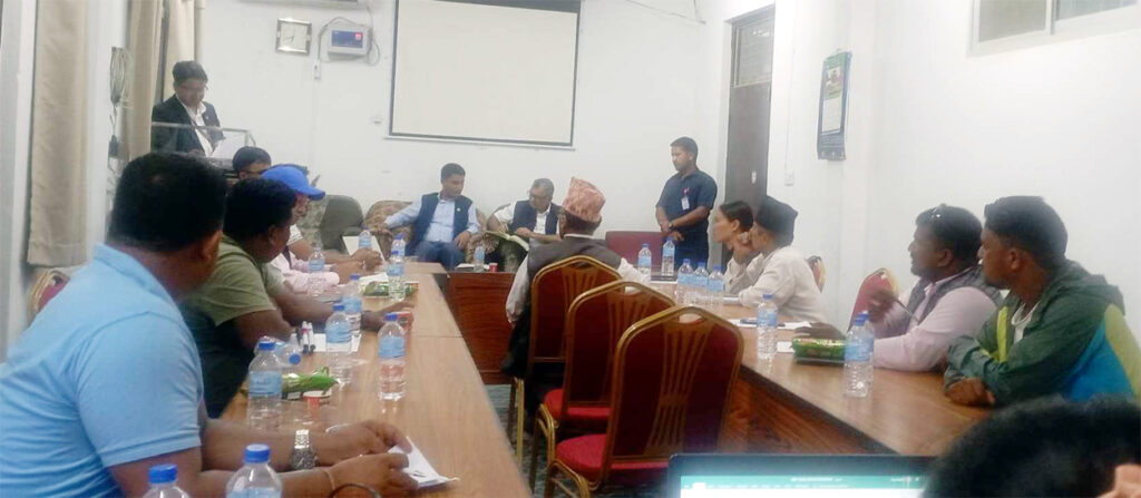 प्रदेश सरकार ओ अपांगता संघर्ष समितिविच वार्ता