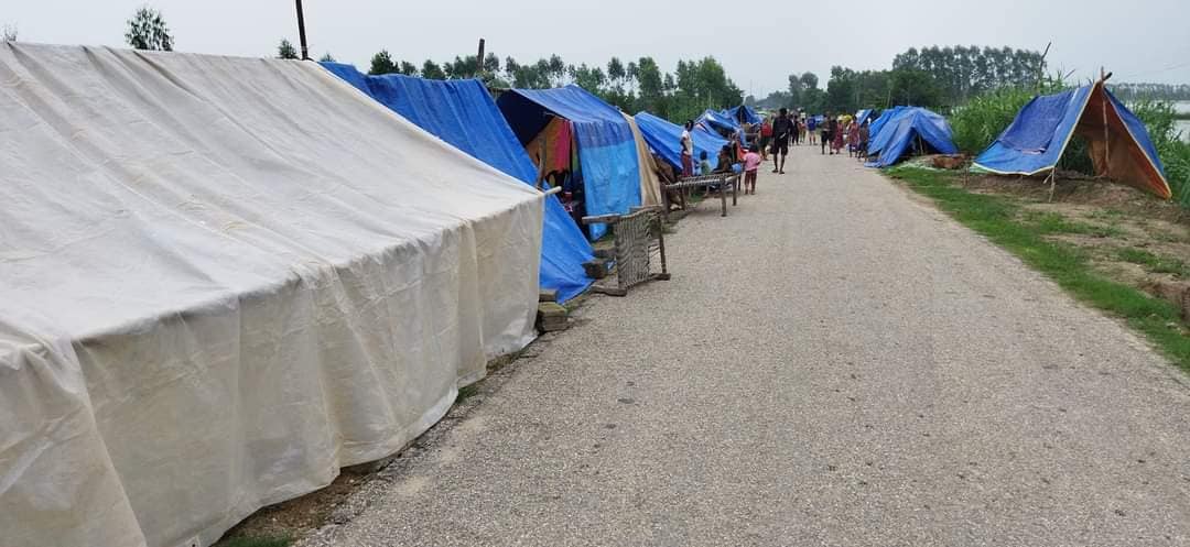 भजनीमे हजारसे ढेर परिवार विस्थापित