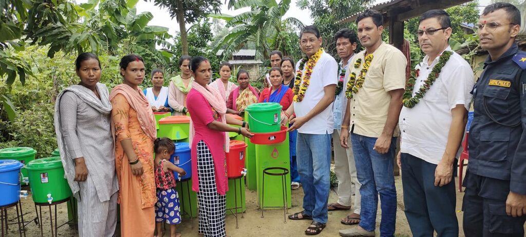 कैलारी–७ रामपुरमे वायो सेन्ट फिल्टर वितरण