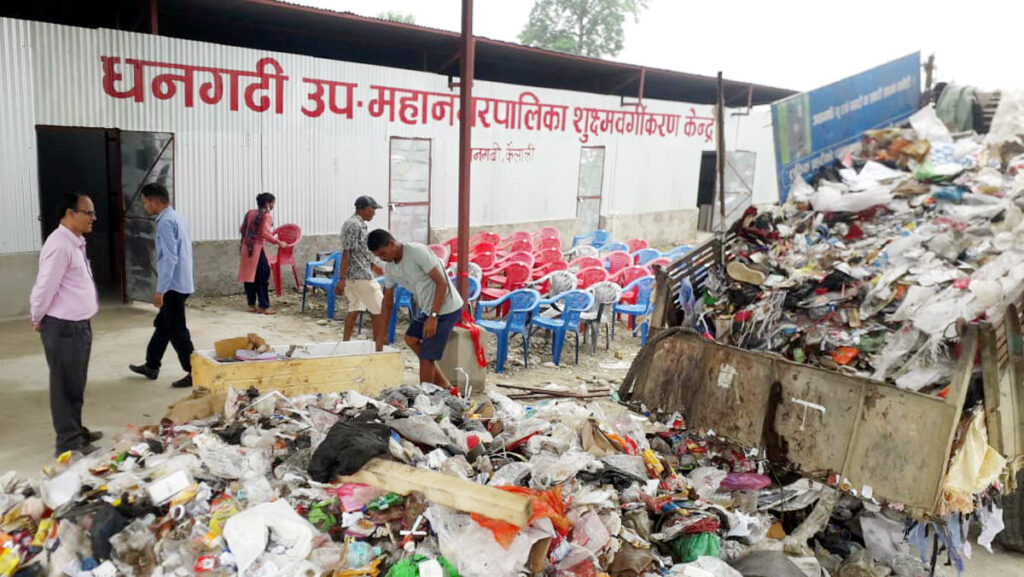 धनगढी उपमहानगरपालिकासे फोहोरहे मोहरमे परिणत कैना प्रयास