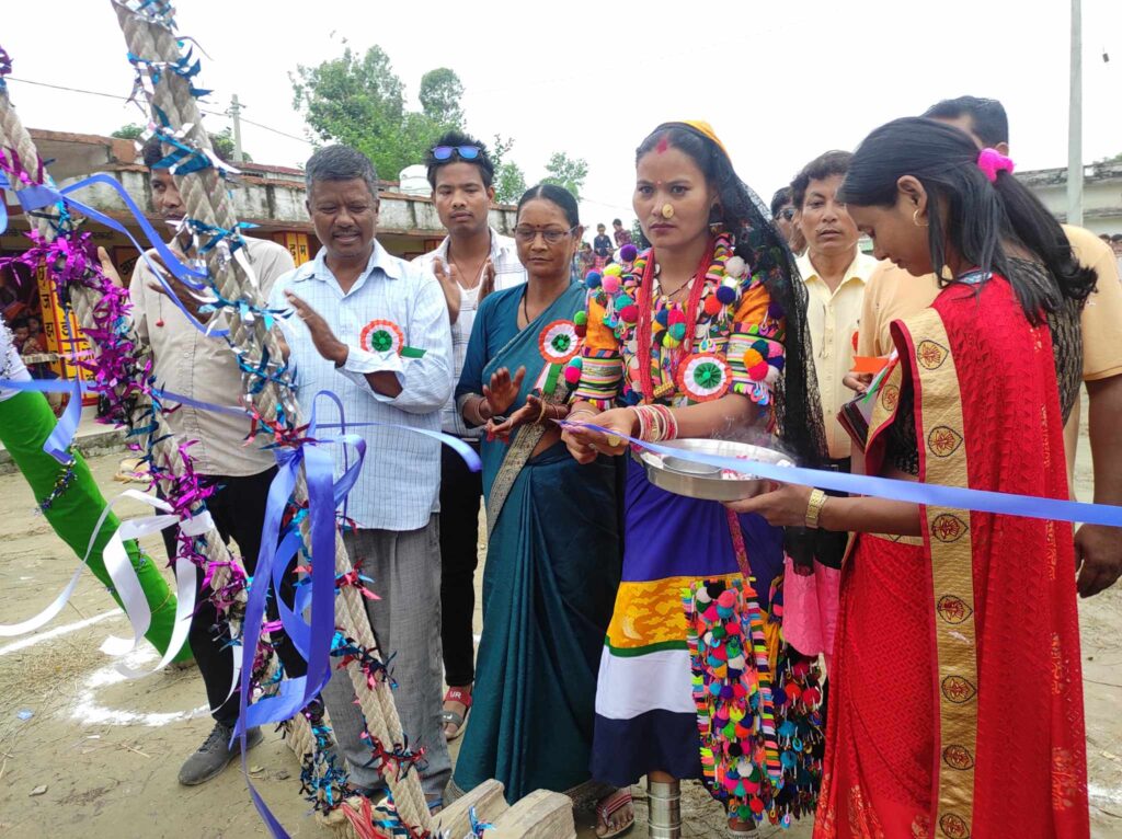 उत्तरप्रदेशके एक कार्यक्रममे उप–प्रमुख राना कहली,– संस्कृति संरक्षण कैना एकजुट हुई परल