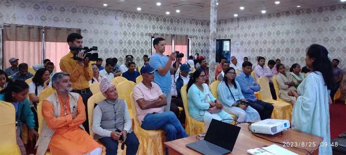 भूमिगत पानीके मुहान सुख्ना चिन्ता