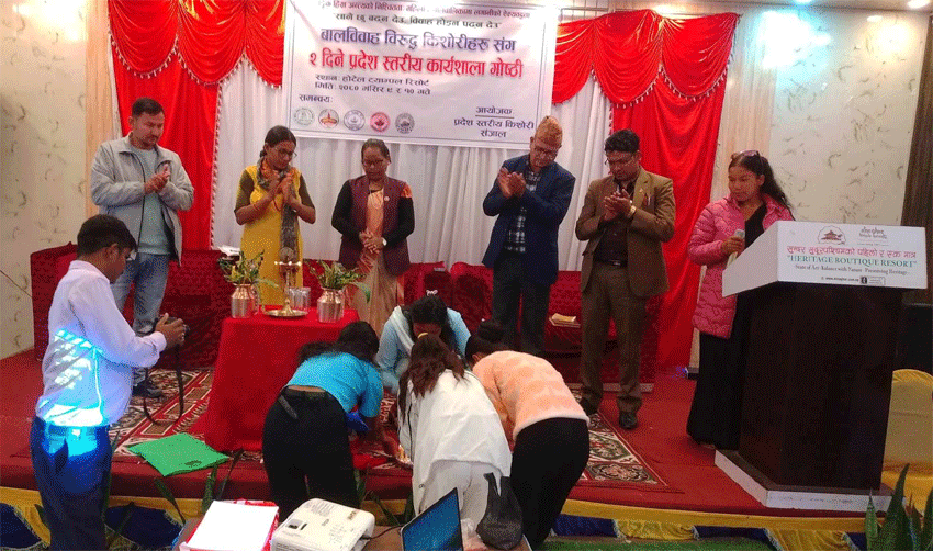 बालविवाह न्युनिकरण करटी किशोरी संजाल