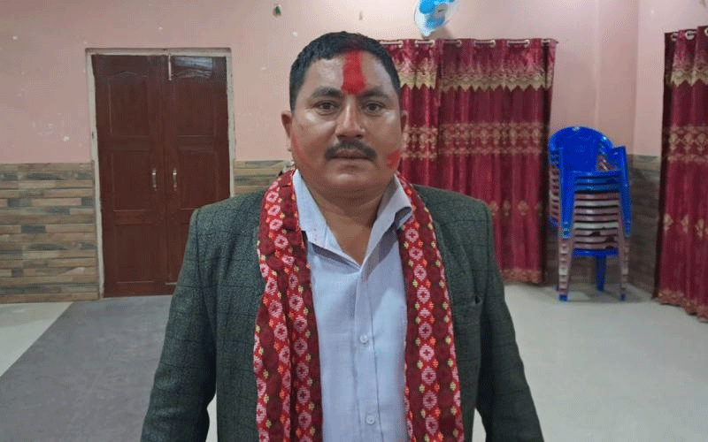 नेपाल अपाङ संघ कैलालीके अध्यक्षमे दिपेन्द्र सिंह