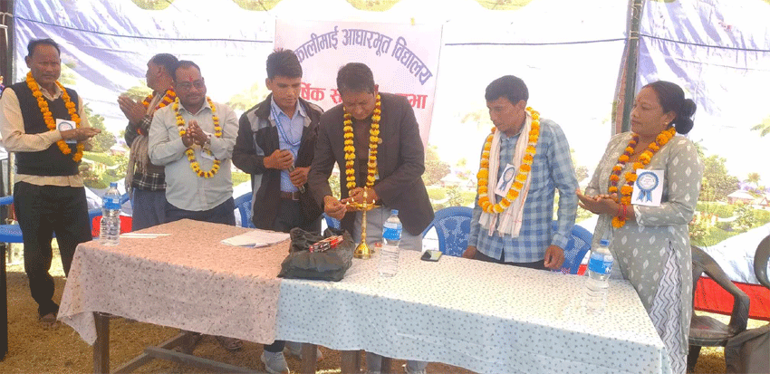 शैक्षिक गुणस्तरसंगे भौतिक सुधारमे ध्यान डेले बटीः गापा अध्यक्ष