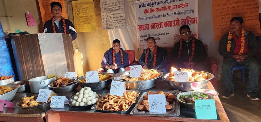 खाजा नास्ता व्यवसायमे मजा सम्भावानाः गापा उपाध्यक्ष