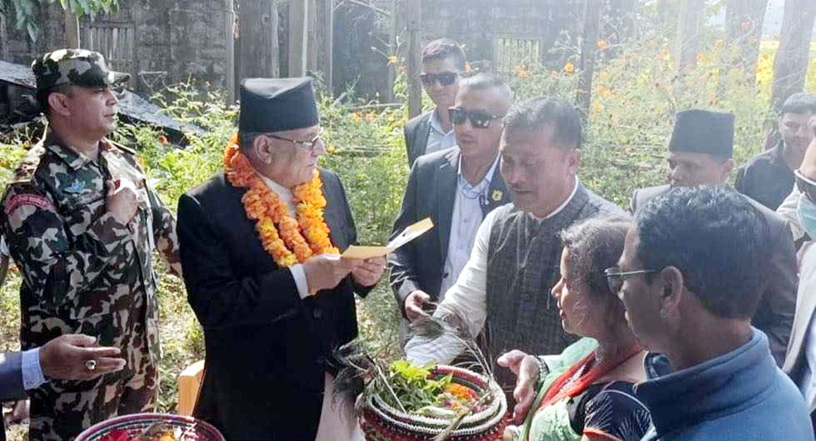 भादा होमस्टेके अध्यक्षसे तीनबुँदे माग