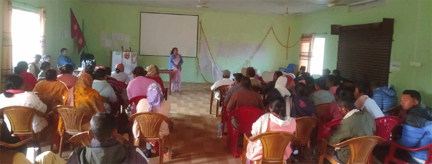 मेलमिलापकर्ताहुकनहे दुई दिने पुनर्तजगी तालिम