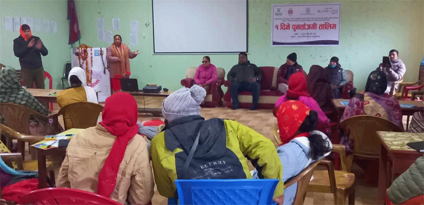 अपाङता रहल व्यक्तिके सवालमे सकारात्मक बटीः गाउँपालिका उपाध्यक्ष