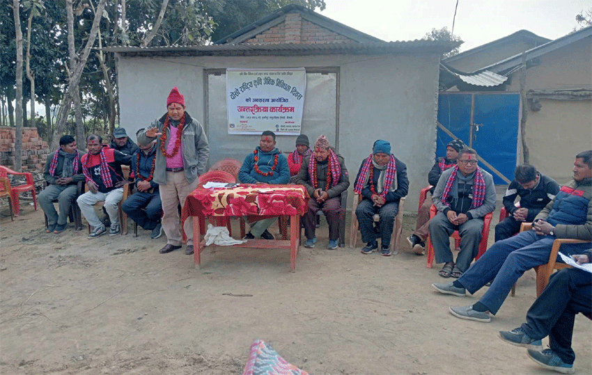 नुक्लिपुर होमस्टेमे कृषि जैविक विविधता दिवस मनागिल