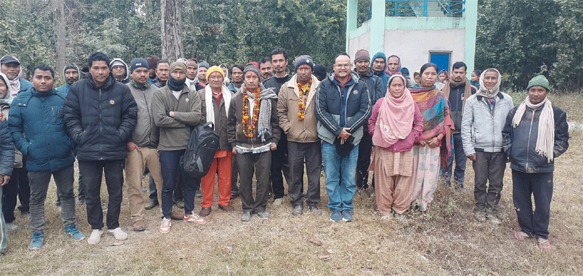 घोडाघोडी–१०, थेवै गाउँक भल्मन्सामे शंकर चौधरी