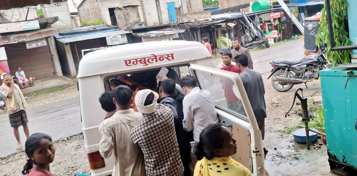 बाज लाग्के दुईके मृत्यु, चारजे घाहिल