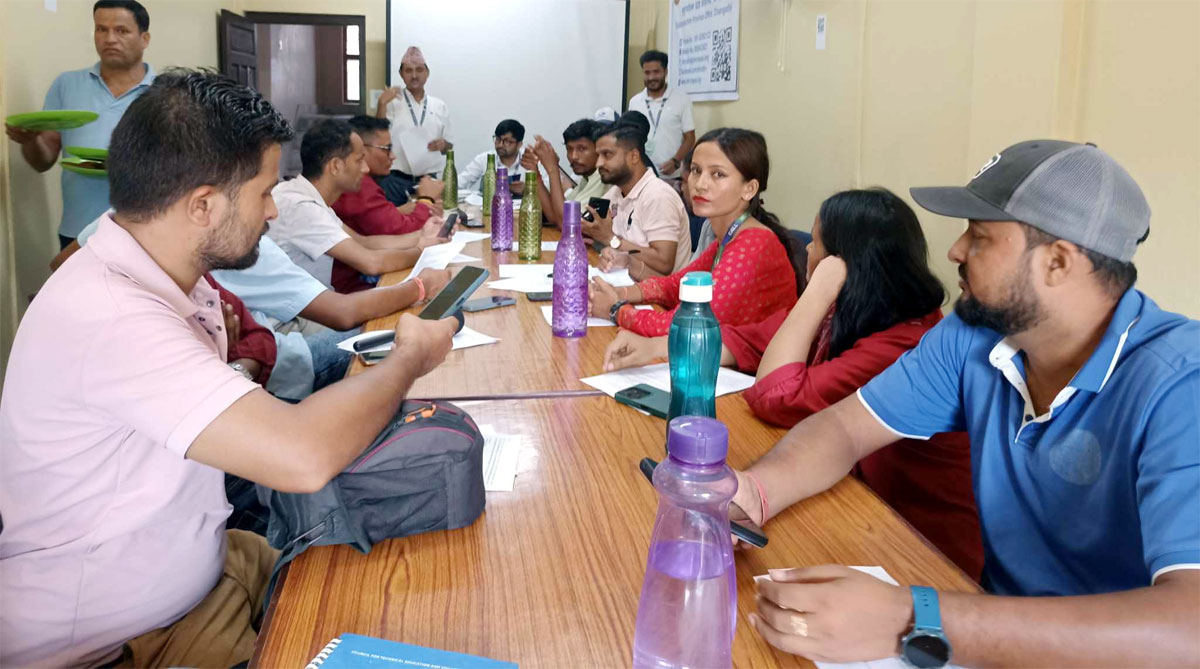 मानव अधिकार सम्बन्धी पाँचौं राष्ट्रिय कार्ययोजनाबारे सञ्चारकर्मीसंग छलफल