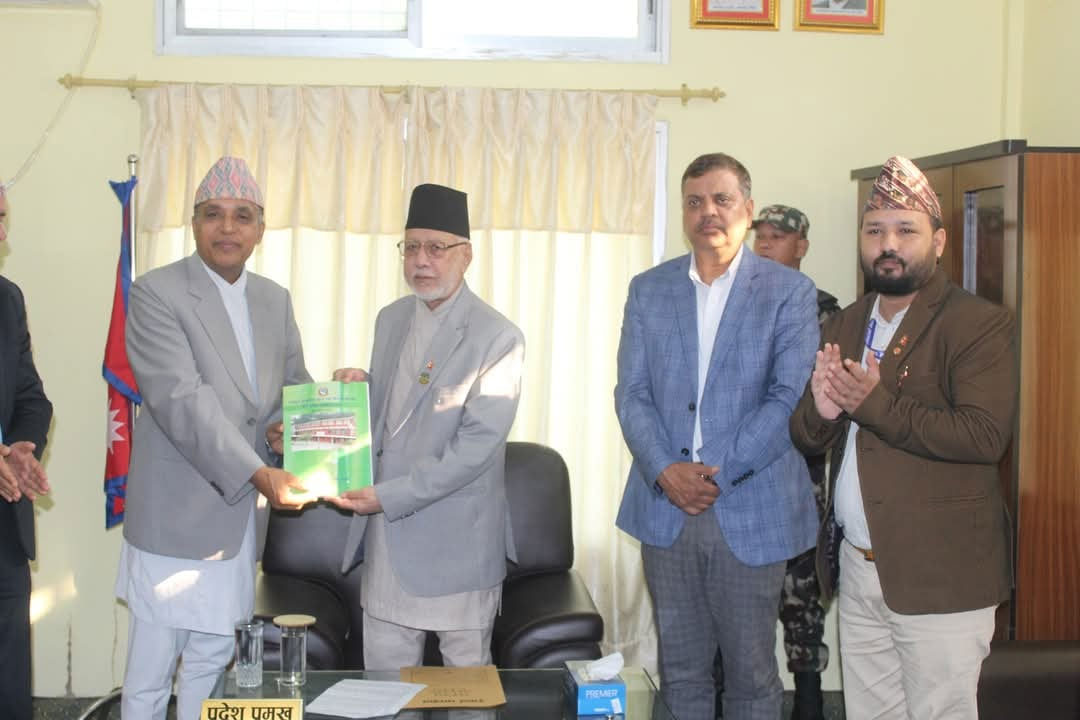 आयोगसे प्रदेश प्रमुख मियाँहे प्रतिवेदन पेश