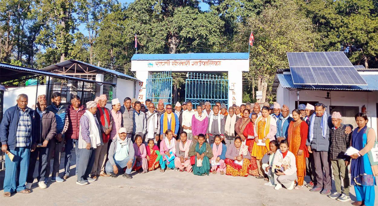 गाउँ विकासके लाग बरघरहुक्रनसे समन्वय कैके काम कैना जोड