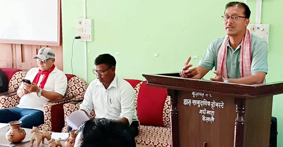प्रदेशस्तरीय होमस्टे महोत्सवके आयव्यय प्रस्तुत