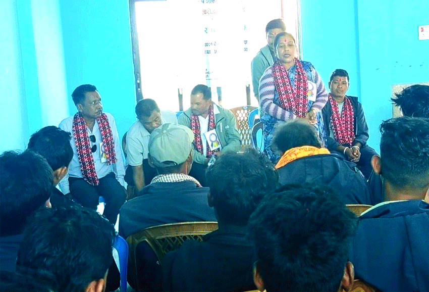 एक महिने पावर टिलर मर्मत तालिम सम्पन्न