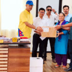 कैलालीके ६ पालिकाहे सिकलसेल एनिमिया चेकजाँच मेसिन हस्तान्तरण