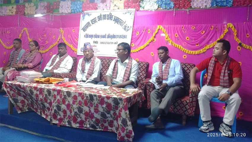 हमारे पालामे बडघर ऐन ल्यानबः नगर उपप्रमुख बम