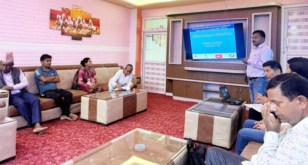 घोडाघोडीसे स्थानीय पाठ्यक्रममे मानसिक स्वास्थ्यके विषय समावेश कैना