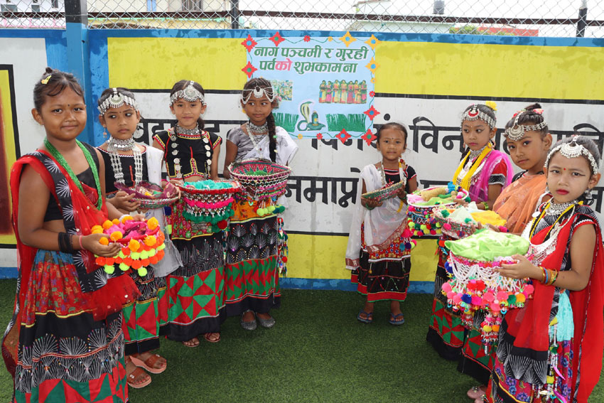 गुरही टिहुवारके अवसरमे कैलारी, धनगढी उपमहानगरपालिका ओ जानकीसे स्थानीय विदा