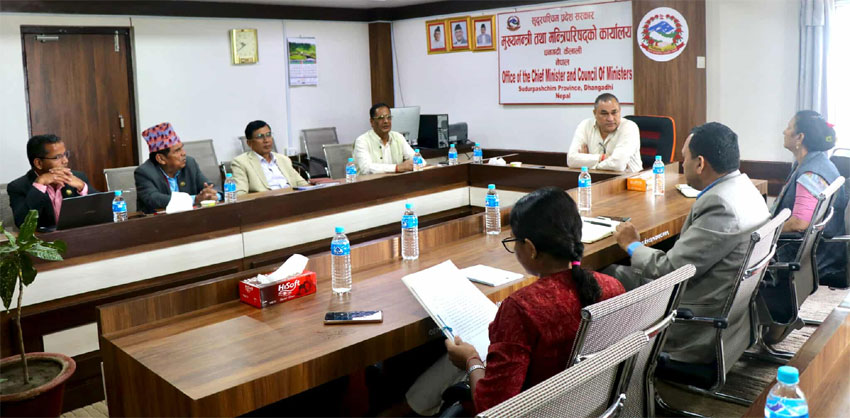छाउपडी प्रथा उन्मुलनके लाग अभियान चलैना निर्देशन