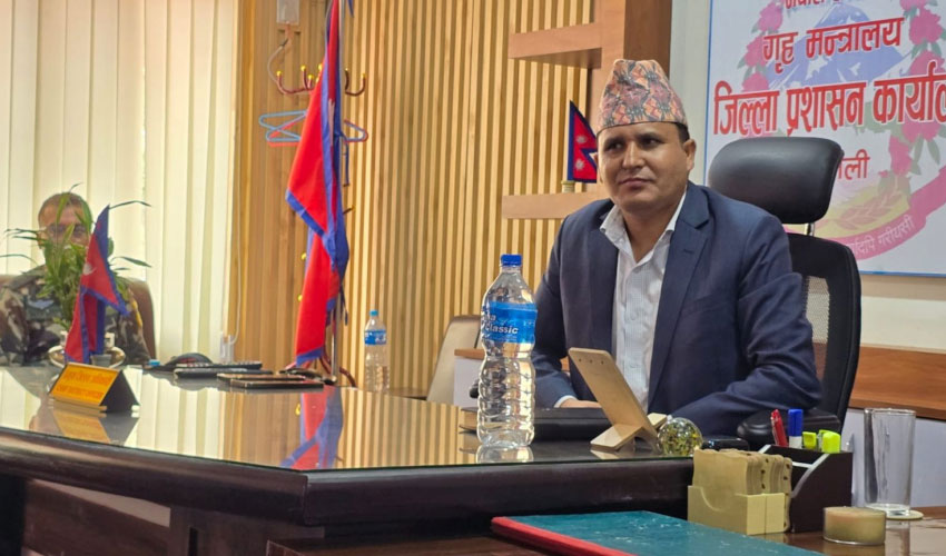 कैलालीके सीडीओ हमालहे गृह टानगिल, लम्सालहे खटागिल