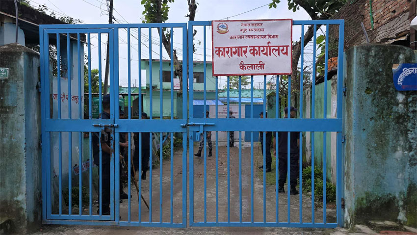 कैलाली कारागारमे मारपिटौवर हुके एक जानेक मृत्यु, ४७ जाने घाहेल