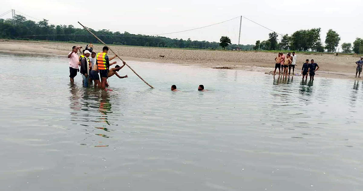 खुटियामे डुबके चार जहनके मृत्यु