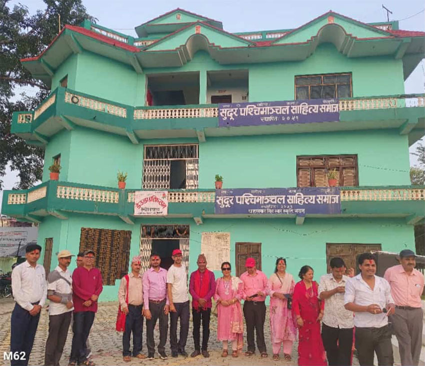 साहित्य समाजके अध्यक्षमे रामलाल