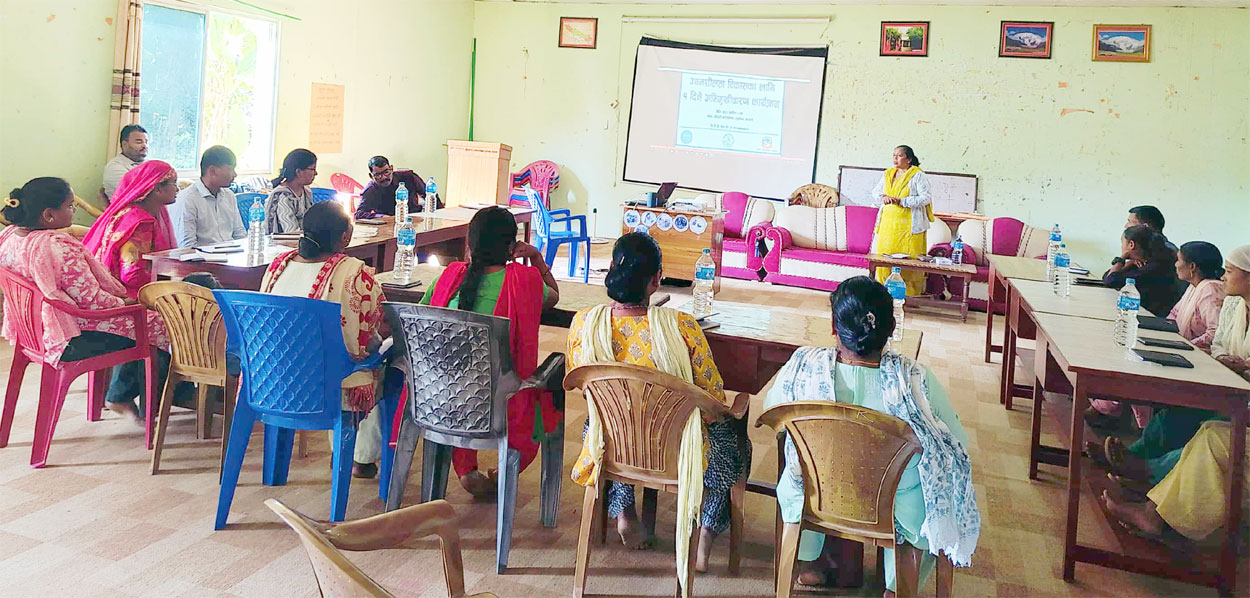 छोट उद्यमीके लाग उद्यमशिलता सचेतना अभिमुखीकरण