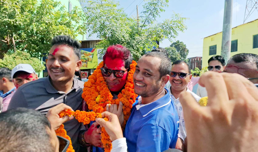 कैलाली उद्योग वाणिज्य संघके अध्यक्षमे ओझा