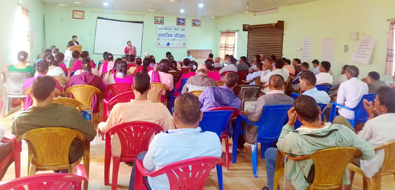 नवजीवन सेवा संघके सामाजिक परिक्षण कार्यक्रम