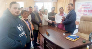 जनता समाजवादी पार्टी नेपालसे ज्ञापनपत्र बुझाइल