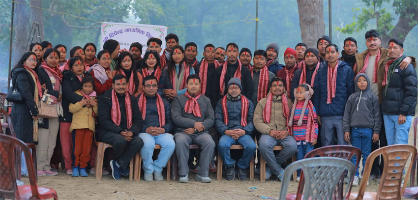 दिपेन्द्र माविके पूर्व विद्यार्थीनसे भेटघाट तथा शुभकामना आदन प्रदान कार्यक्रम