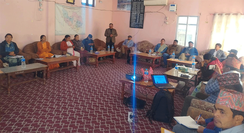 जिल्ला स्तरीय समन्वय तथा सल्लाहकार समितिके बैठक सम्पन्न