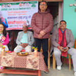 कैलाली क्षेत्र नम्बर ५ मे काँग्रेस उम्मेदवार शाहके सक्रियता बह्रटी, सक्कु वडामे सम्पर्क कार्यालय स्थापना