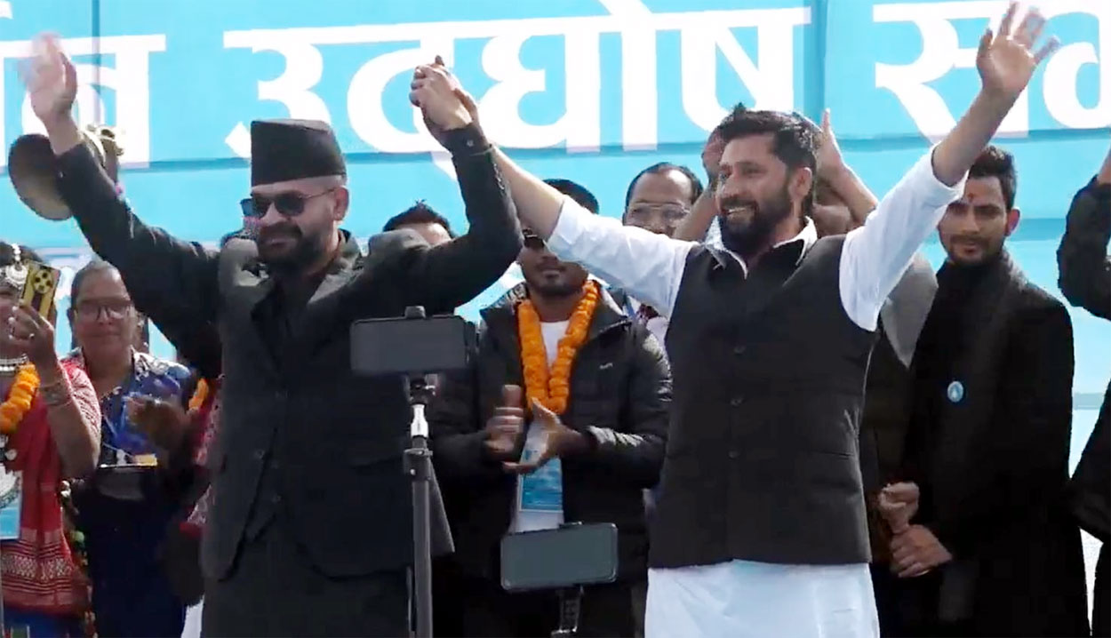 धनगढीमे रास्वपाके परिवर्तन उद्घोष सभा