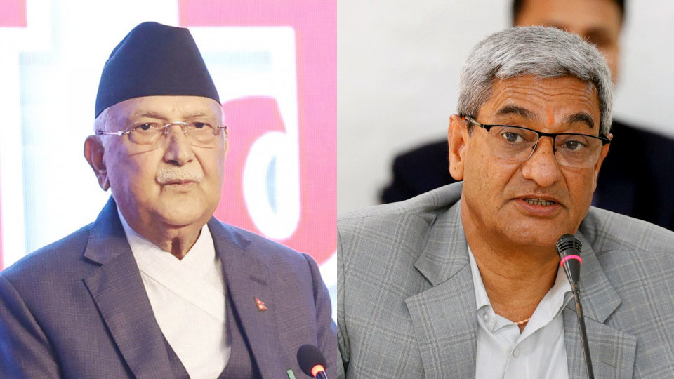 पूर्व प्रधानमन्त्री ओली ओ लेखक पक्राउ