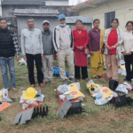 सामुदायिक वनहे डढेलो नियन्त्रण सामाग्री हस्तान्तरण