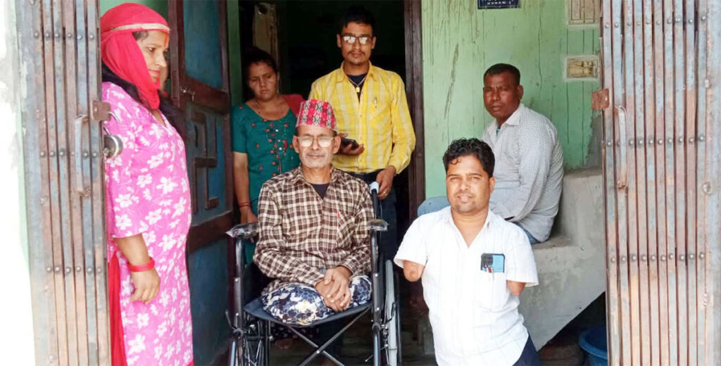 क्यान्सर पीडित जनक बहादुर बिष्टहे राहत