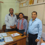 ओम आशा अस्पतालसे सांसद डा. चन्दहे बधाई ज्ञापन