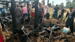 आगलागीसे टमान धनमाल जरके नष्ट